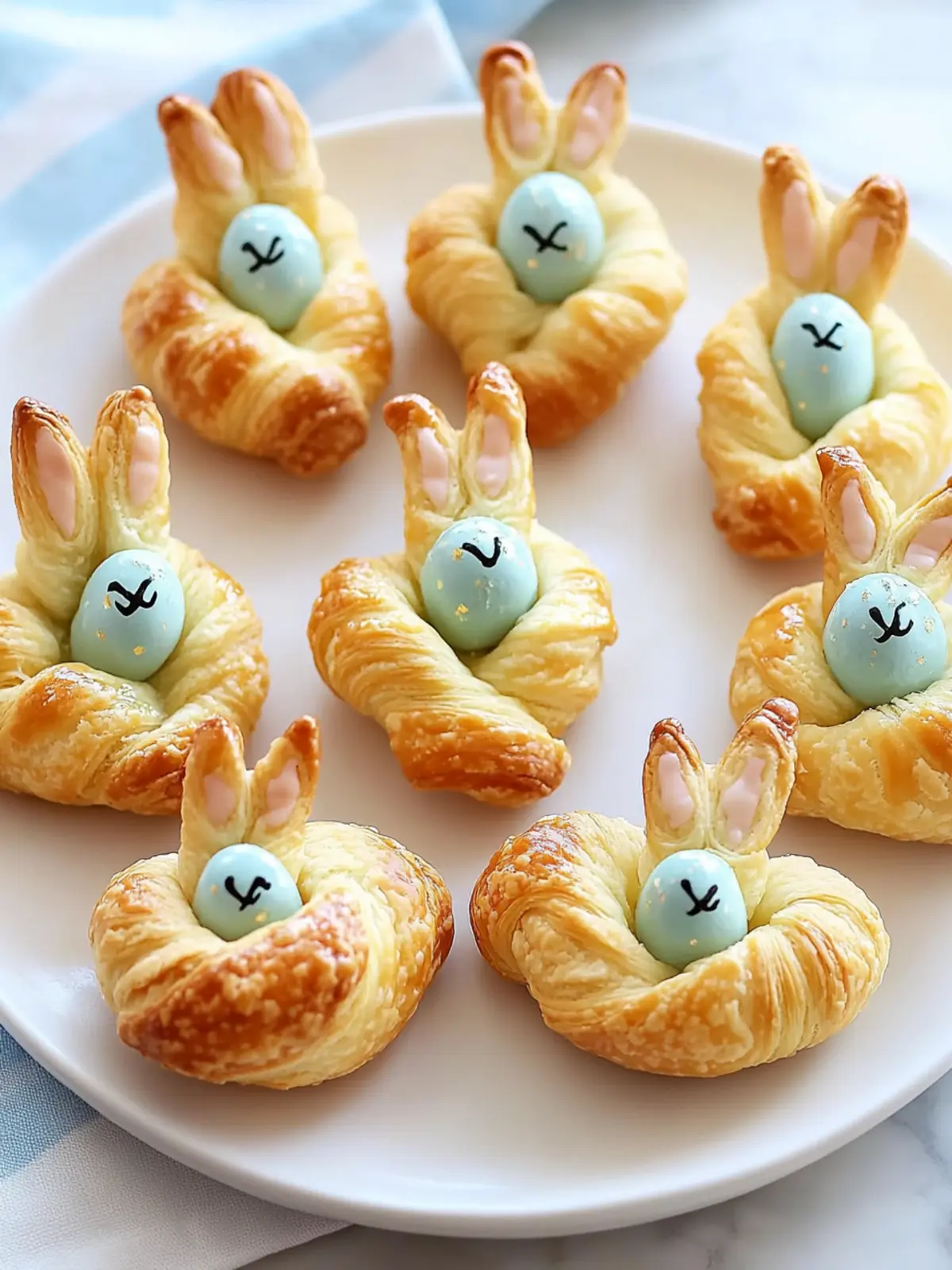Easter Bunny Crescent Bites: Fun and Easy Spring Delights Easter Bunny Crescent Bites