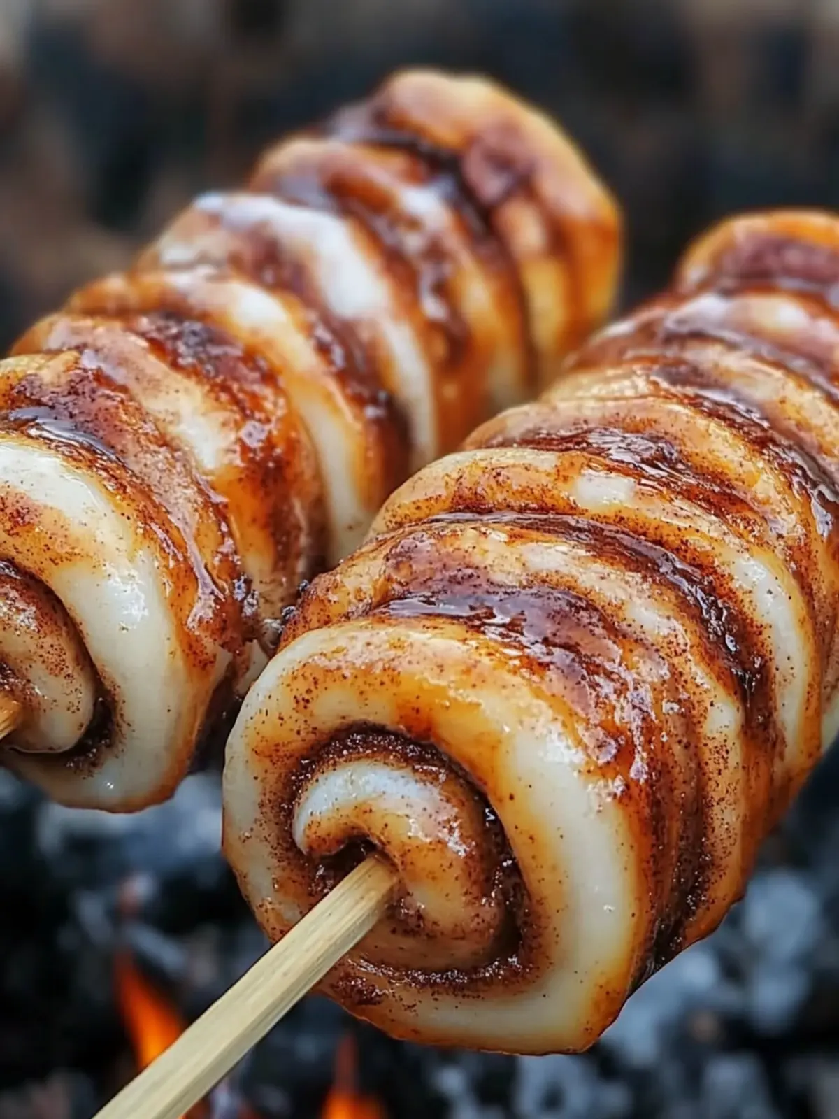 Campfire Cinnamon Roll Ups On A Stick – A Sweet Adventure! Campfire Cinnamon Roll Ups On A Stick