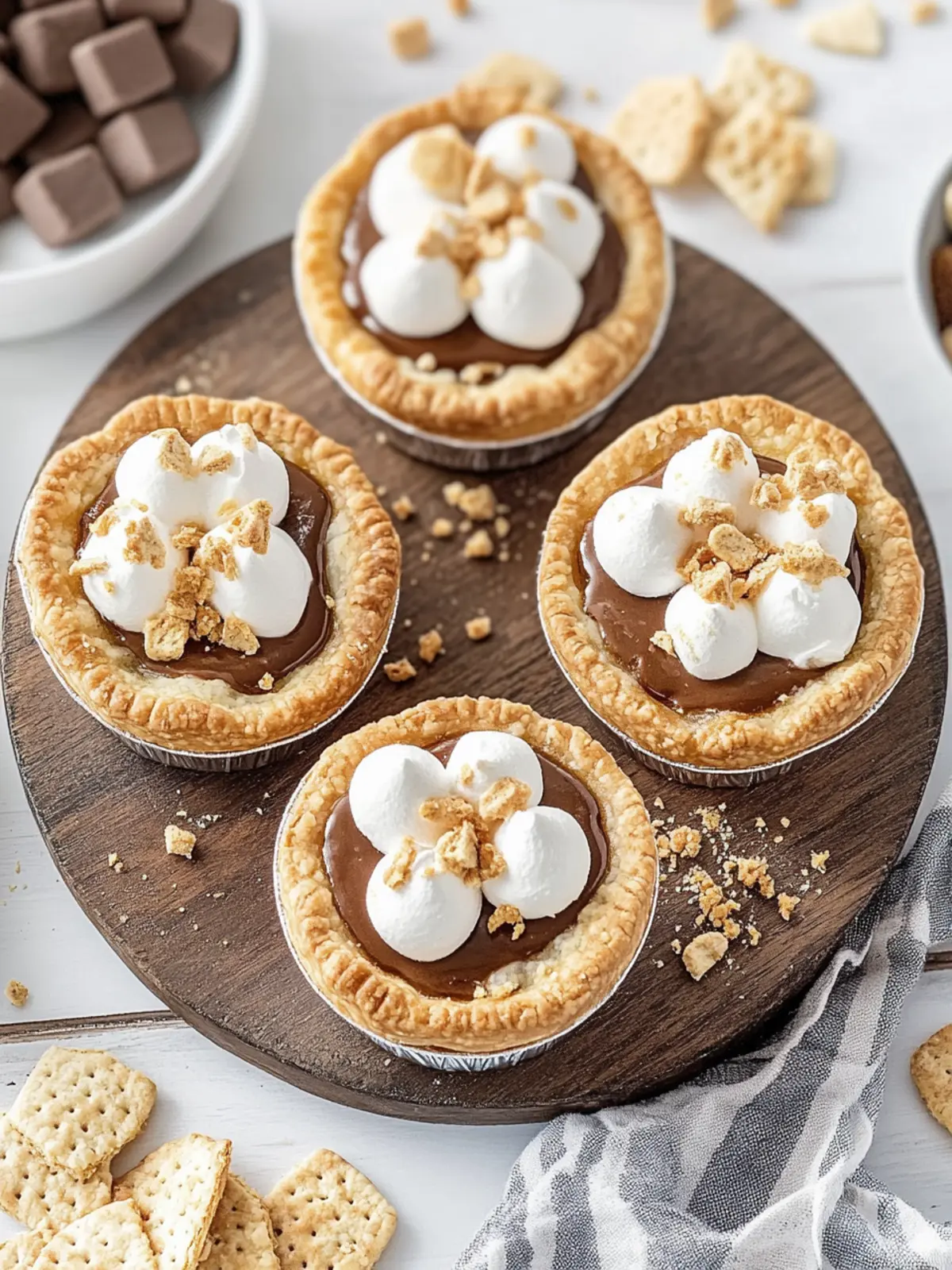 Mini S’mores Pies