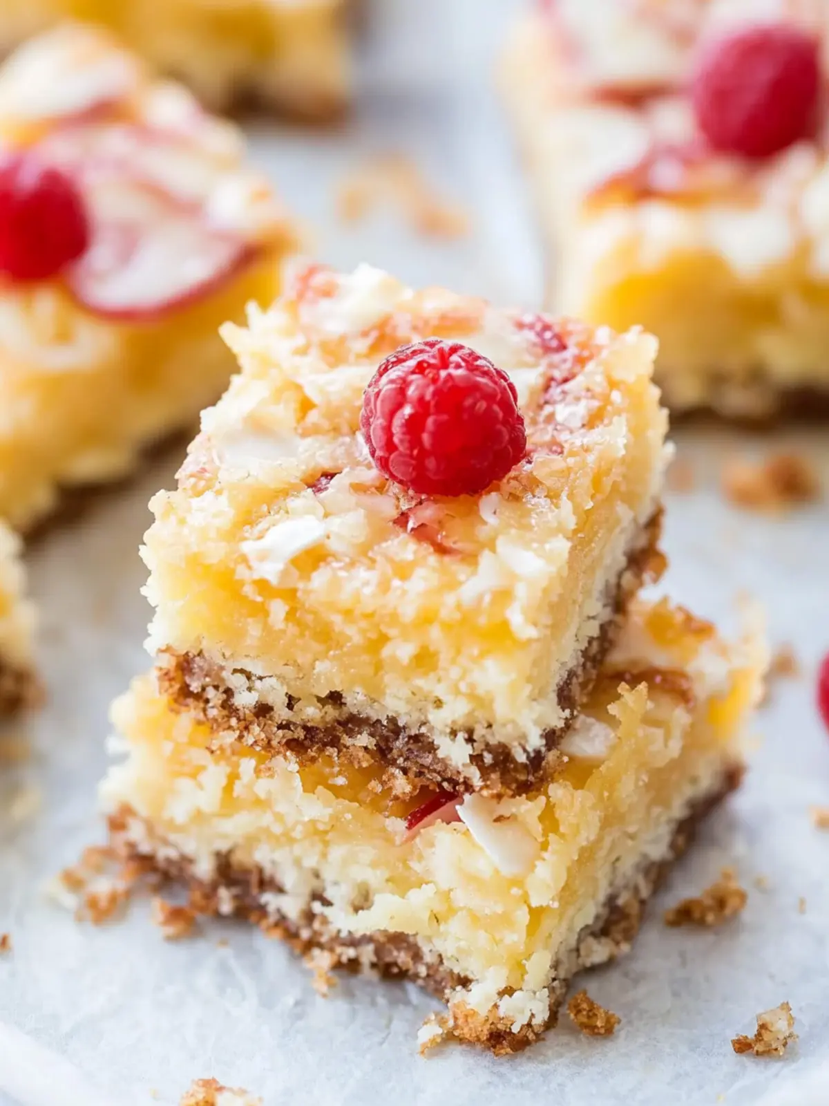 Pina Colada Seven Layer Bars