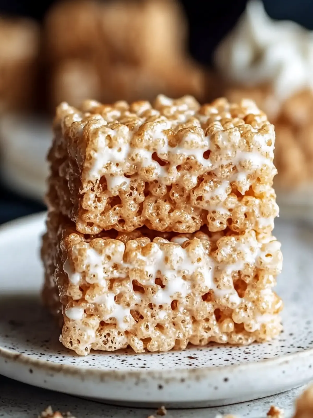 Churro Rice Krispie Treat