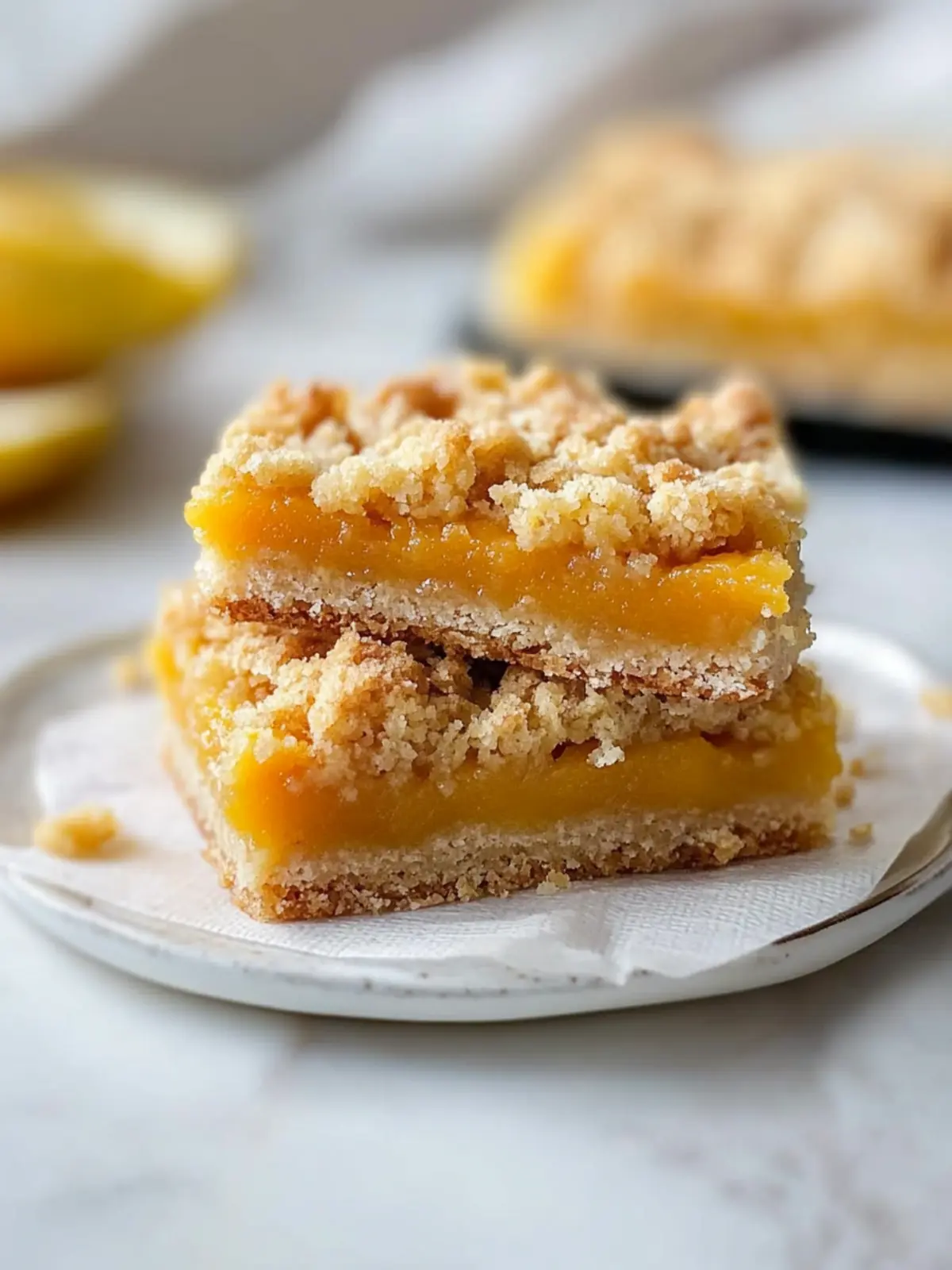 Mango Crumb Bars