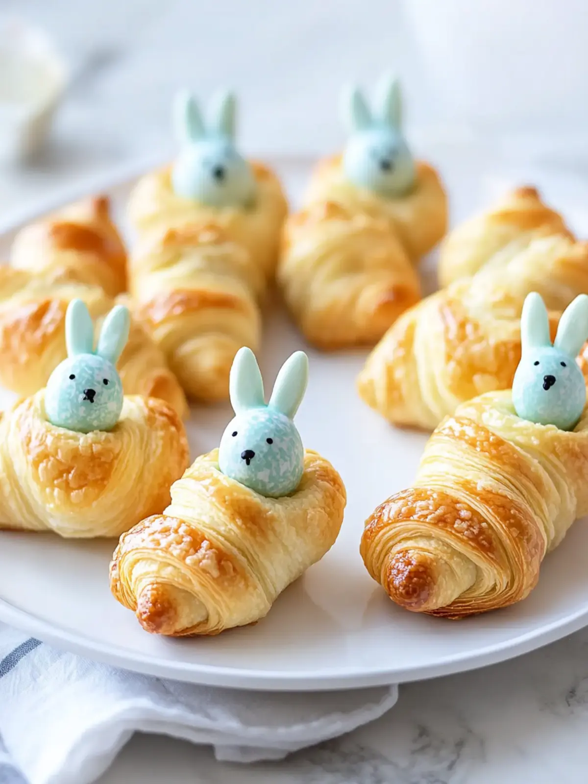 Easter Bunny Crescent Bites: Fun and Easy Spring Delights Easter Bunny Crescent Bites