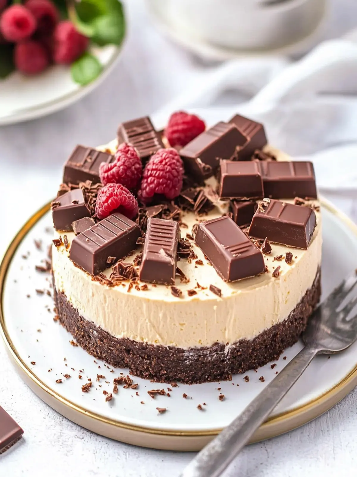 KitKat Cheesecake