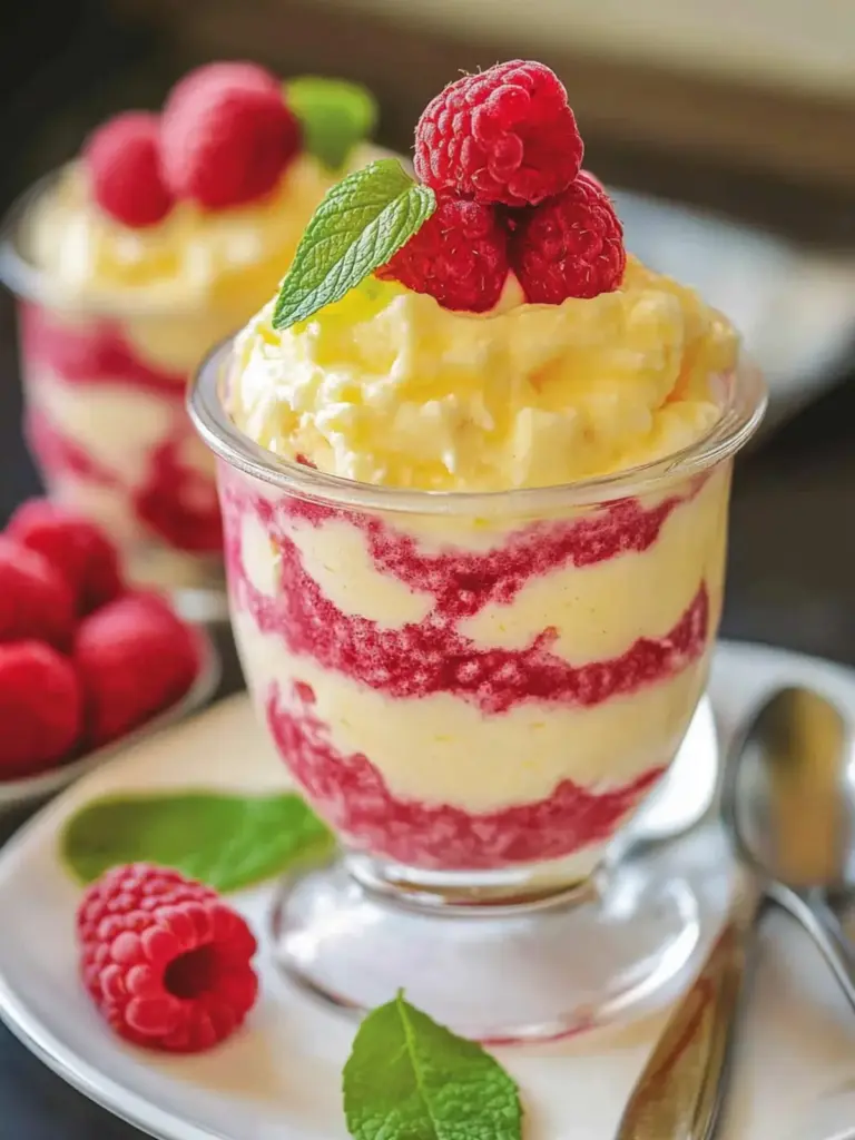 Lemon Raspberry Fluff