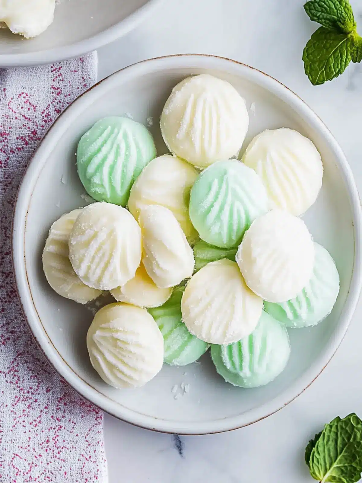 Delicious Cream Cheese Mints: Easy Homemade Sweet Treats Cream Cheese Mints