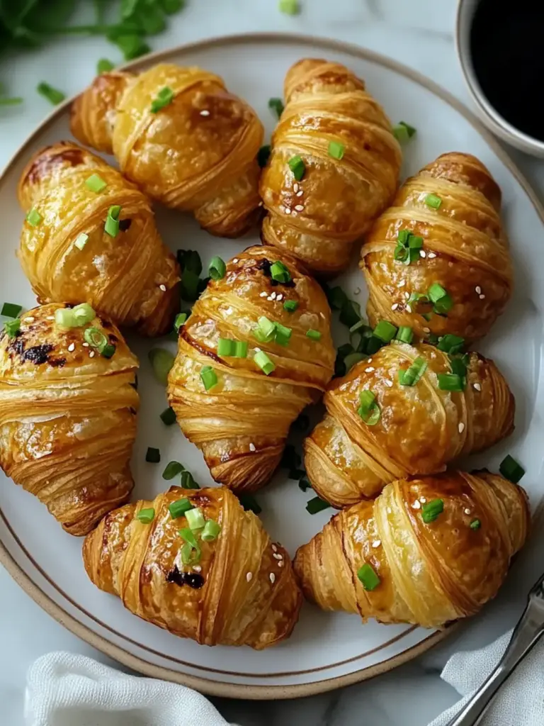 Scallion Pancake Croissants