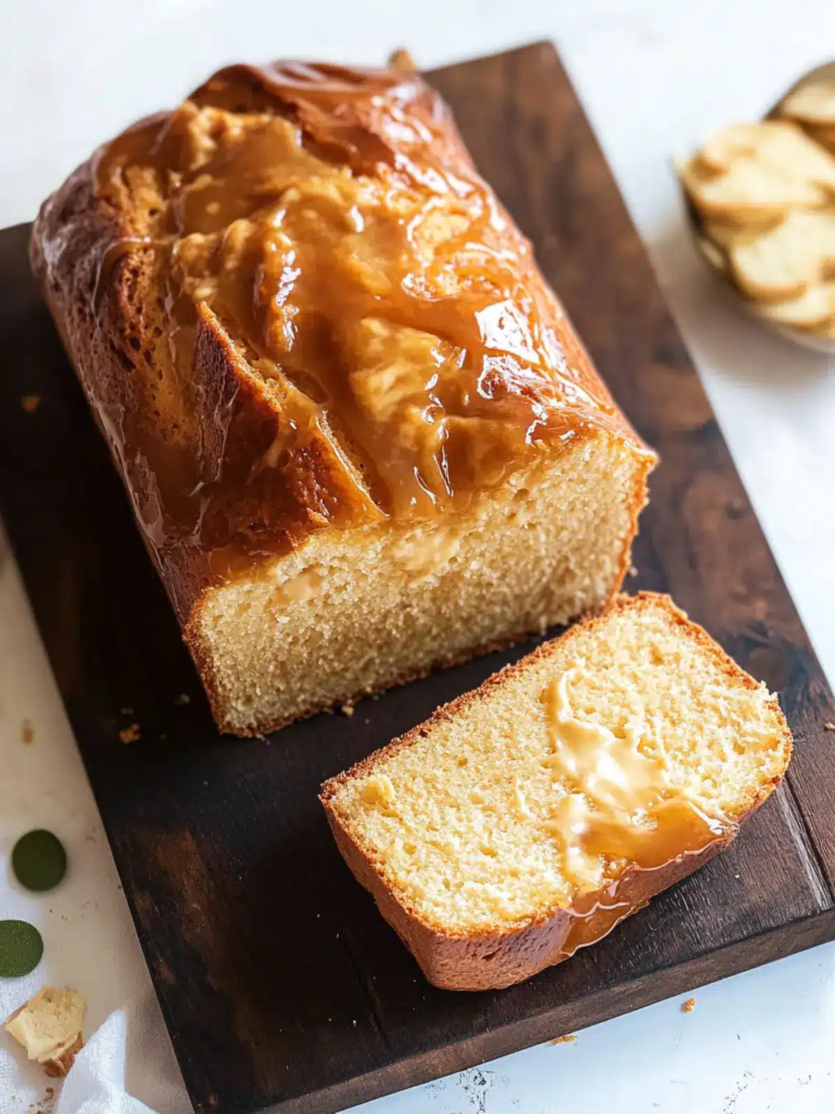 Caramel Cream Cheese Bread