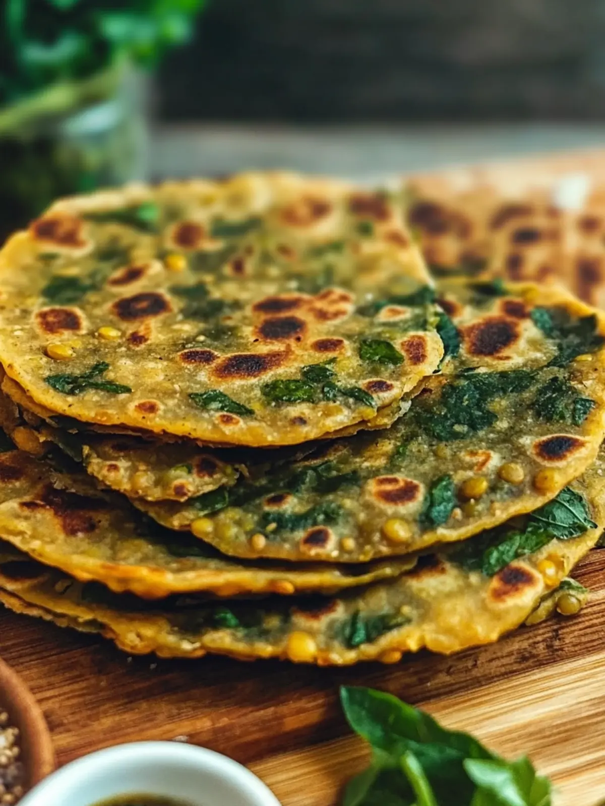 Lentil Spinach Flatbread That's Easy and Irresistibly Delicious Lentil Spinach Flatbread