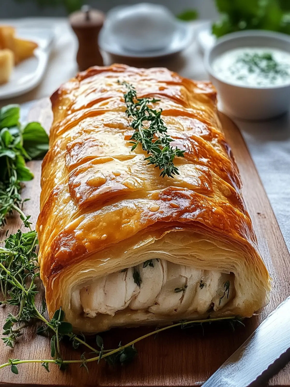 Chicken Wellington