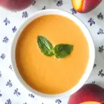 Chilled Peach Soup