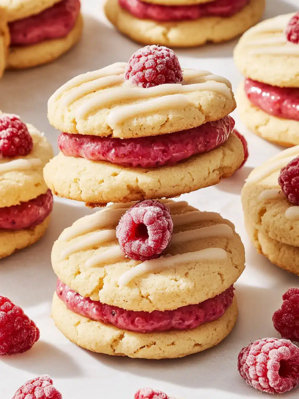 Raspberry Sandwich Cookies that Wow at Every Gathering Raspberry Sandwich Cookies