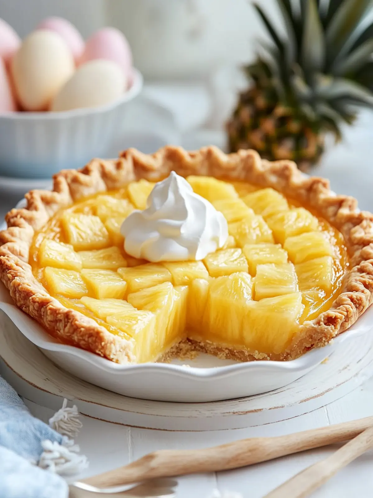 Easter Pineapple Pie