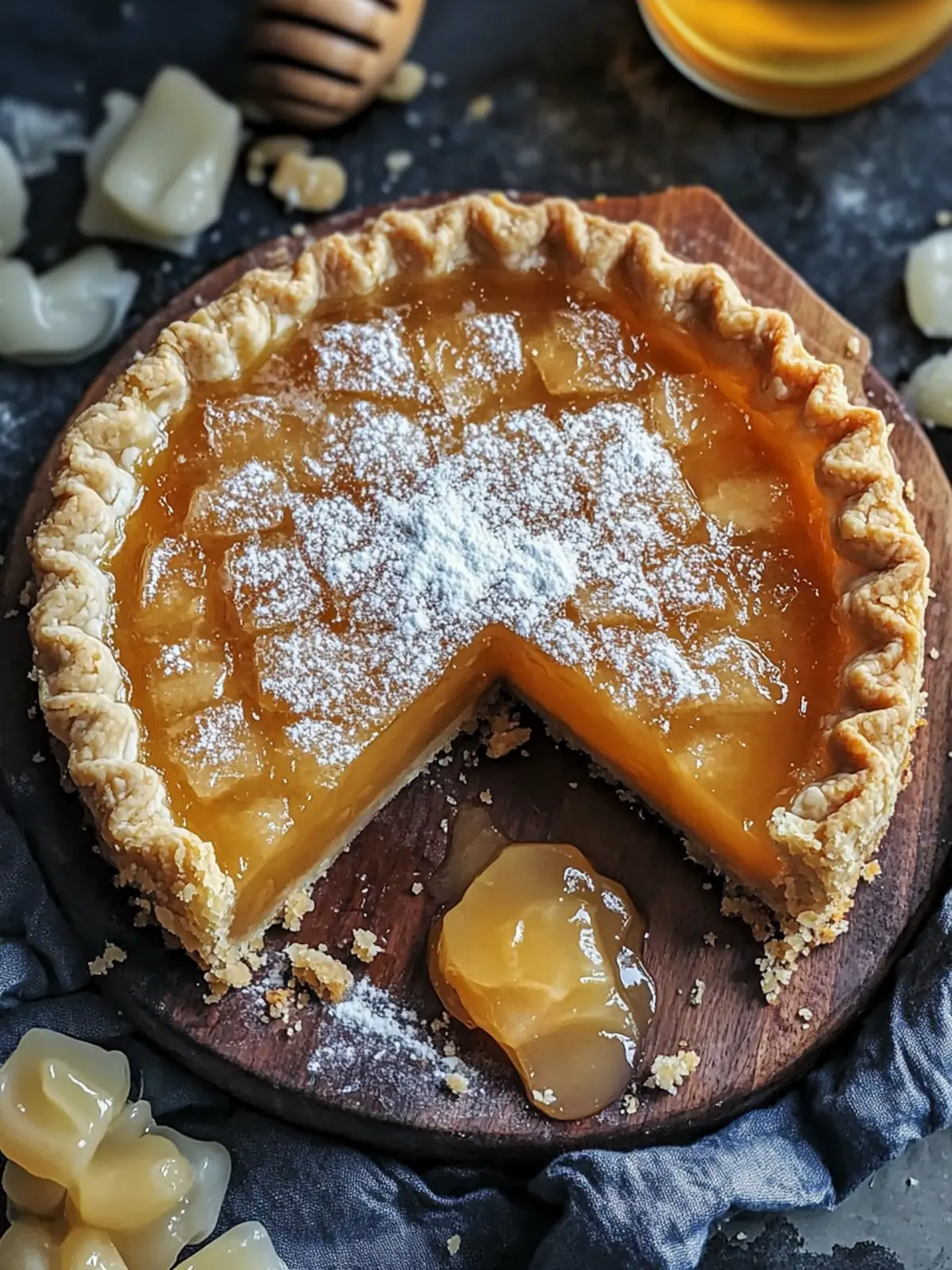 Deliciously Irresistible Salted Whiskey Honey Pie Recipe Salted Whiskey Honey Pie