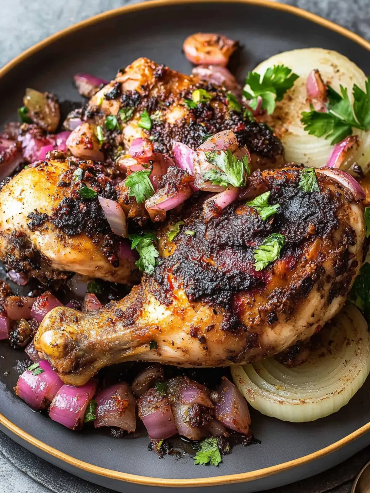 Palestinian Sumac Chicken with Onions
