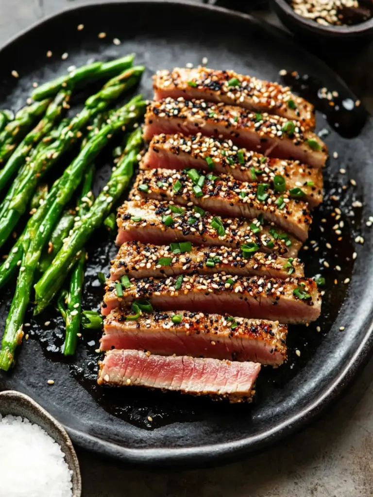 Sesame Crusted Tuna Steaks