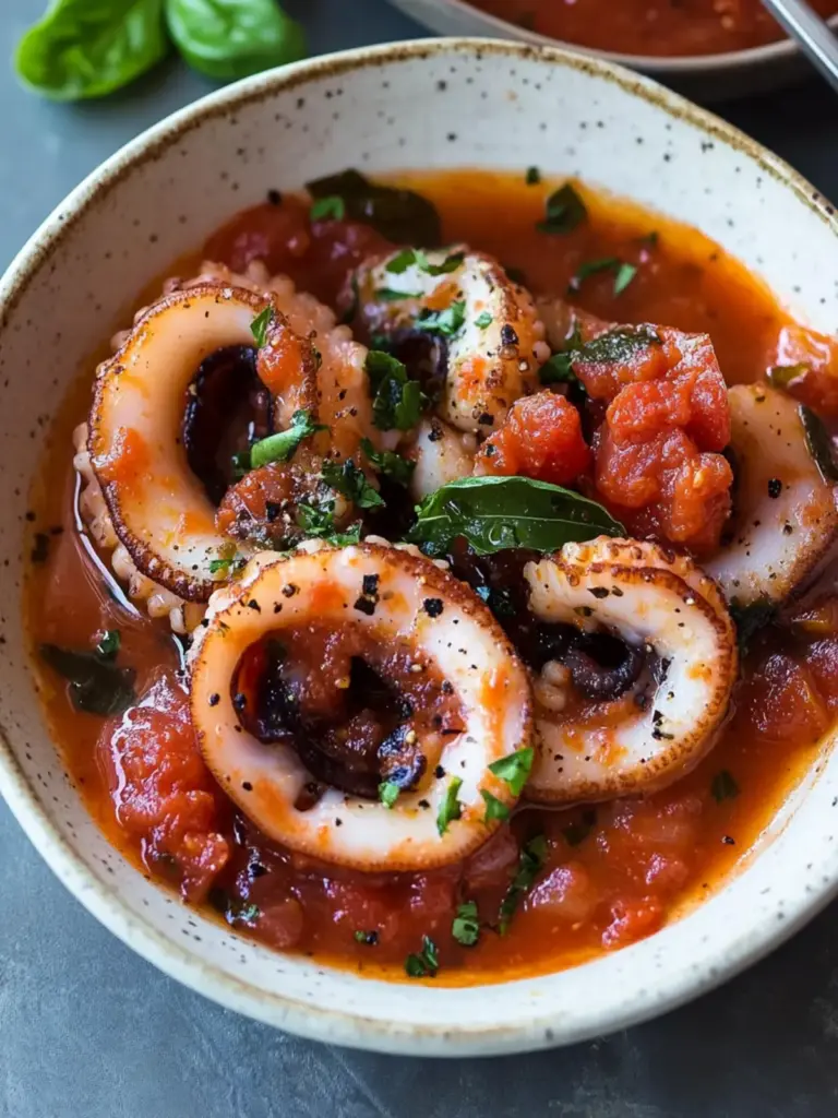 Octopus in Tomato Sauce