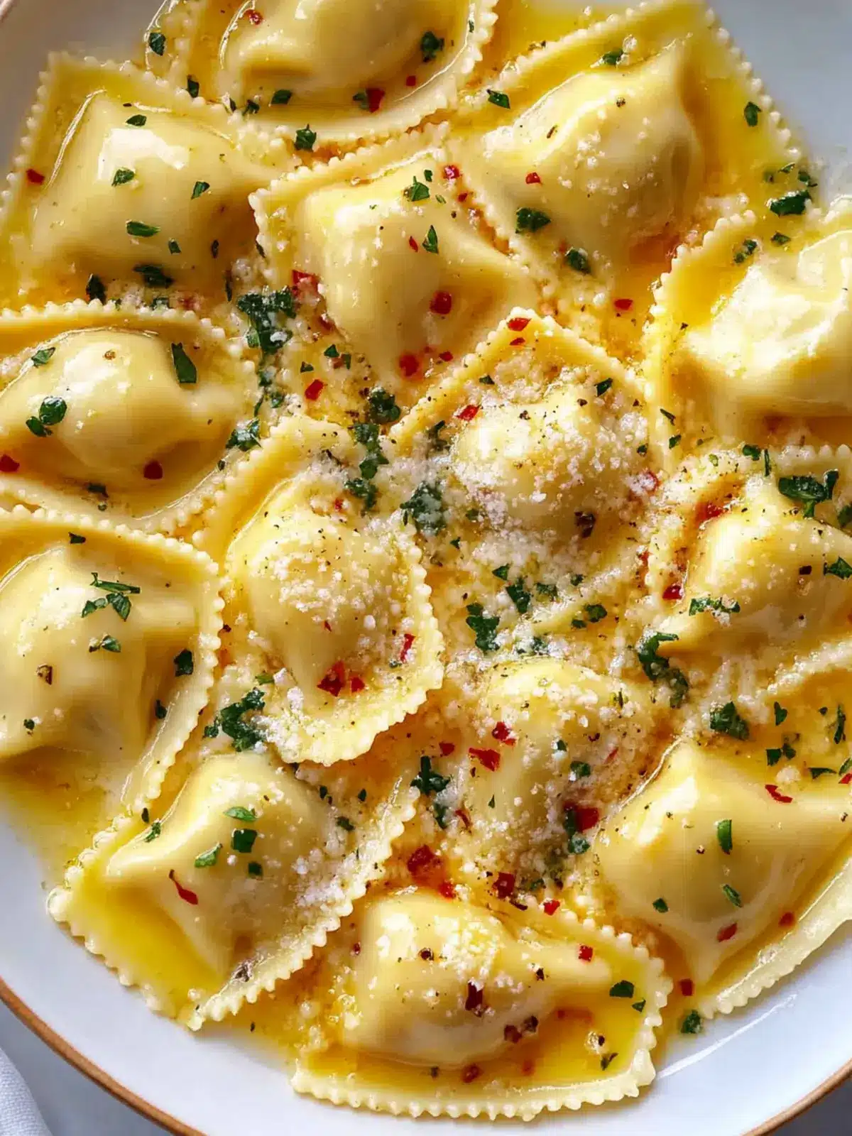 Irresistible Roasted Garlic & Whipped Ricotta Agnolotti Delight Roasted Garlic & Whipped Ricotta Agnolotti