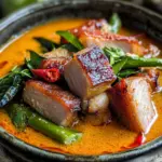 Thai Red Curry Pork Belly