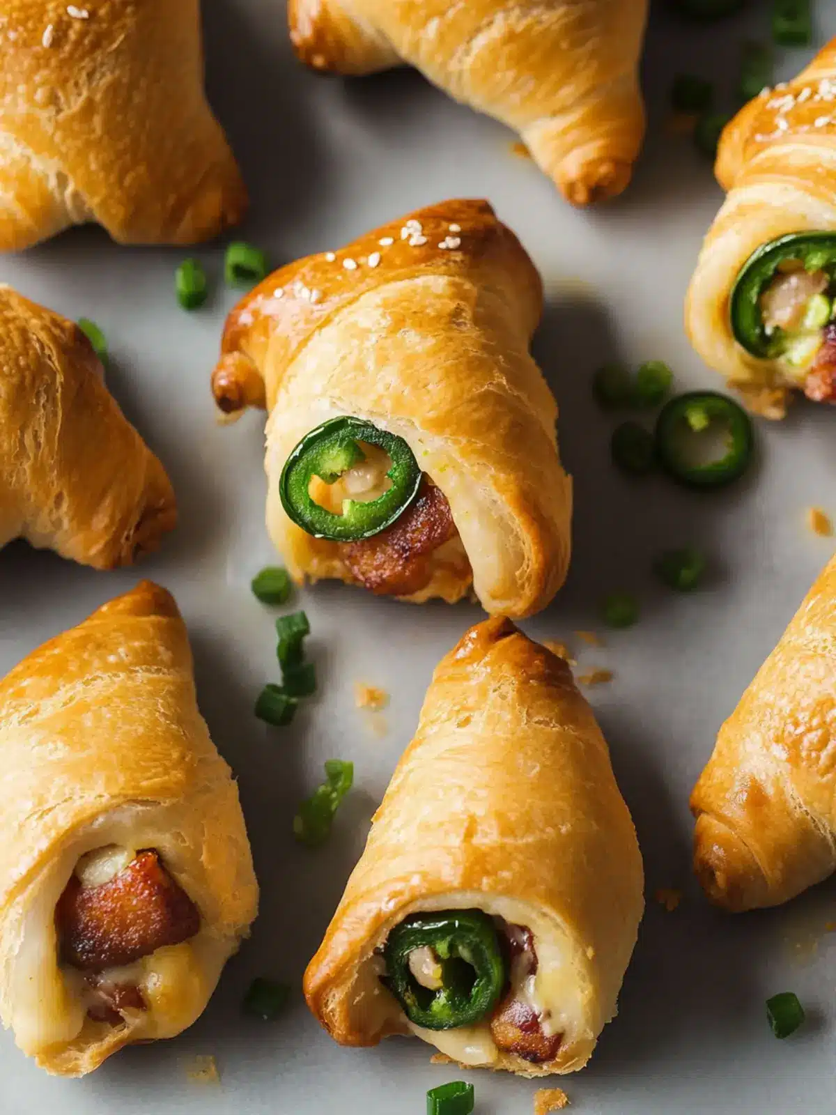 Jalapeño Popper Pigs in a Blanket