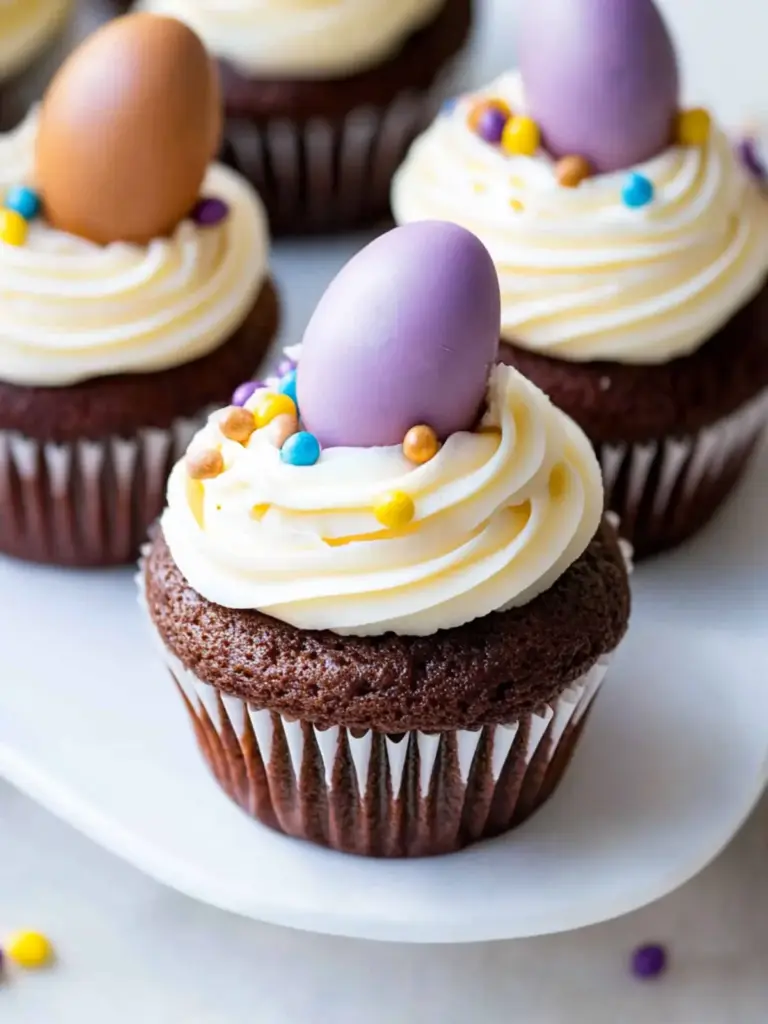 Cadbury Easter Egg Cupcakes