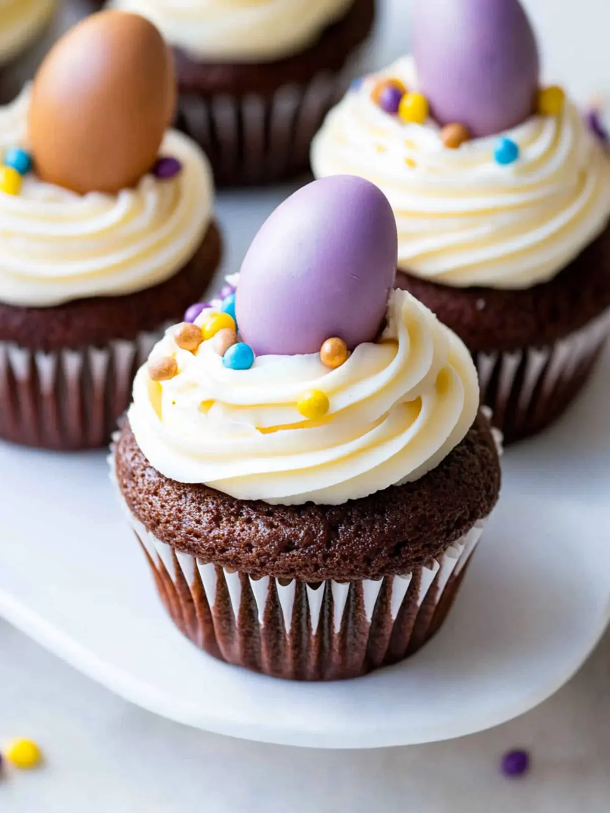 Cadbury Easter Egg Cupcakes