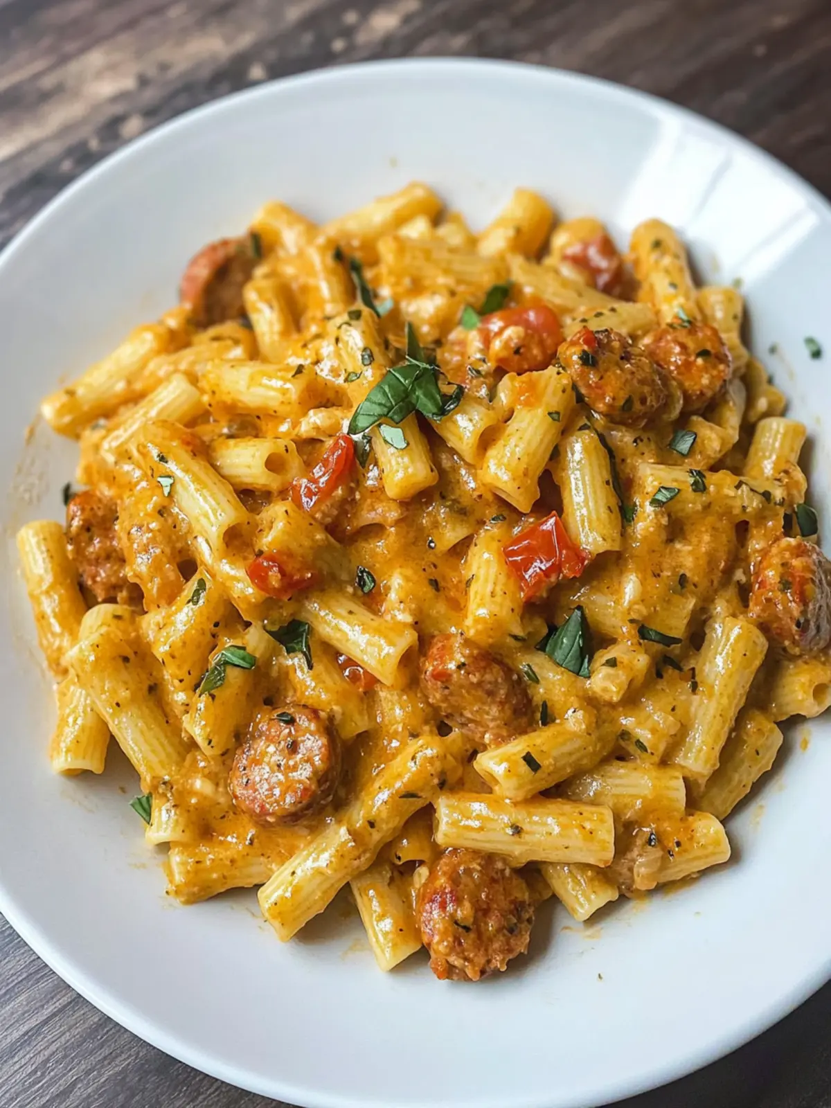 Creamy Chorizo Sausage Pasta