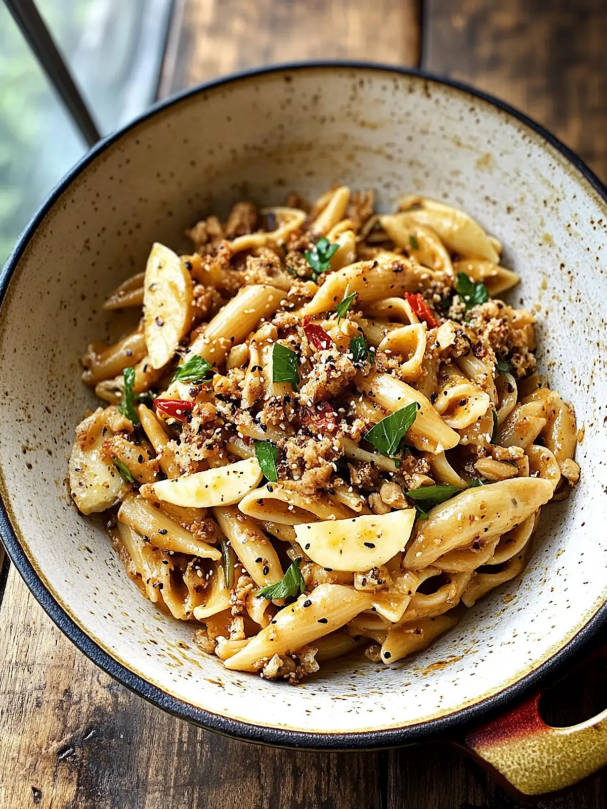 Spicy Miso Brown Butter Pasta