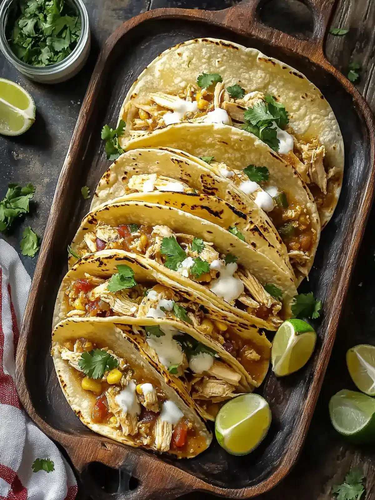Savor Creamy White Chicken Chili Tacos for Family Nights White Chicken Chili Tacos
