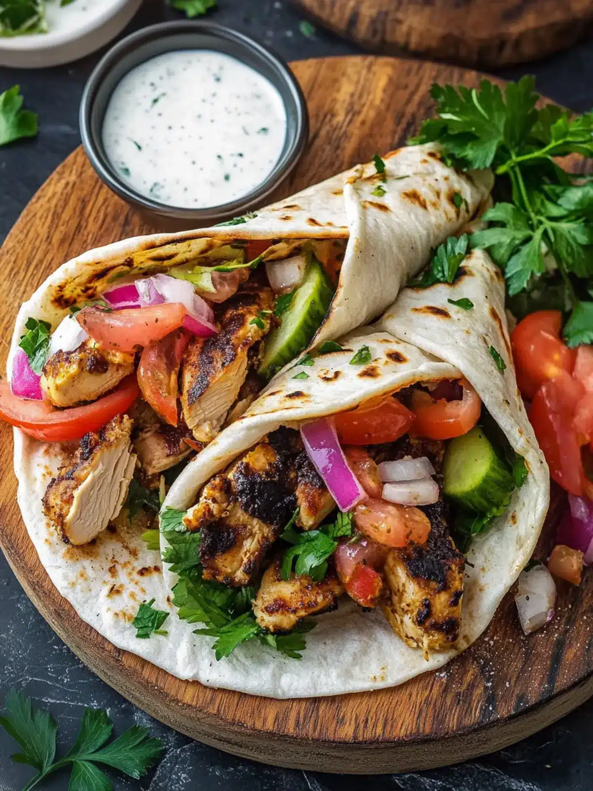 Lebanese Chicken Shawarma