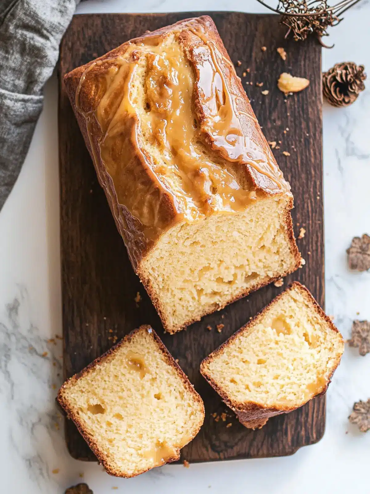 Caramel Cream Cheese Bread
