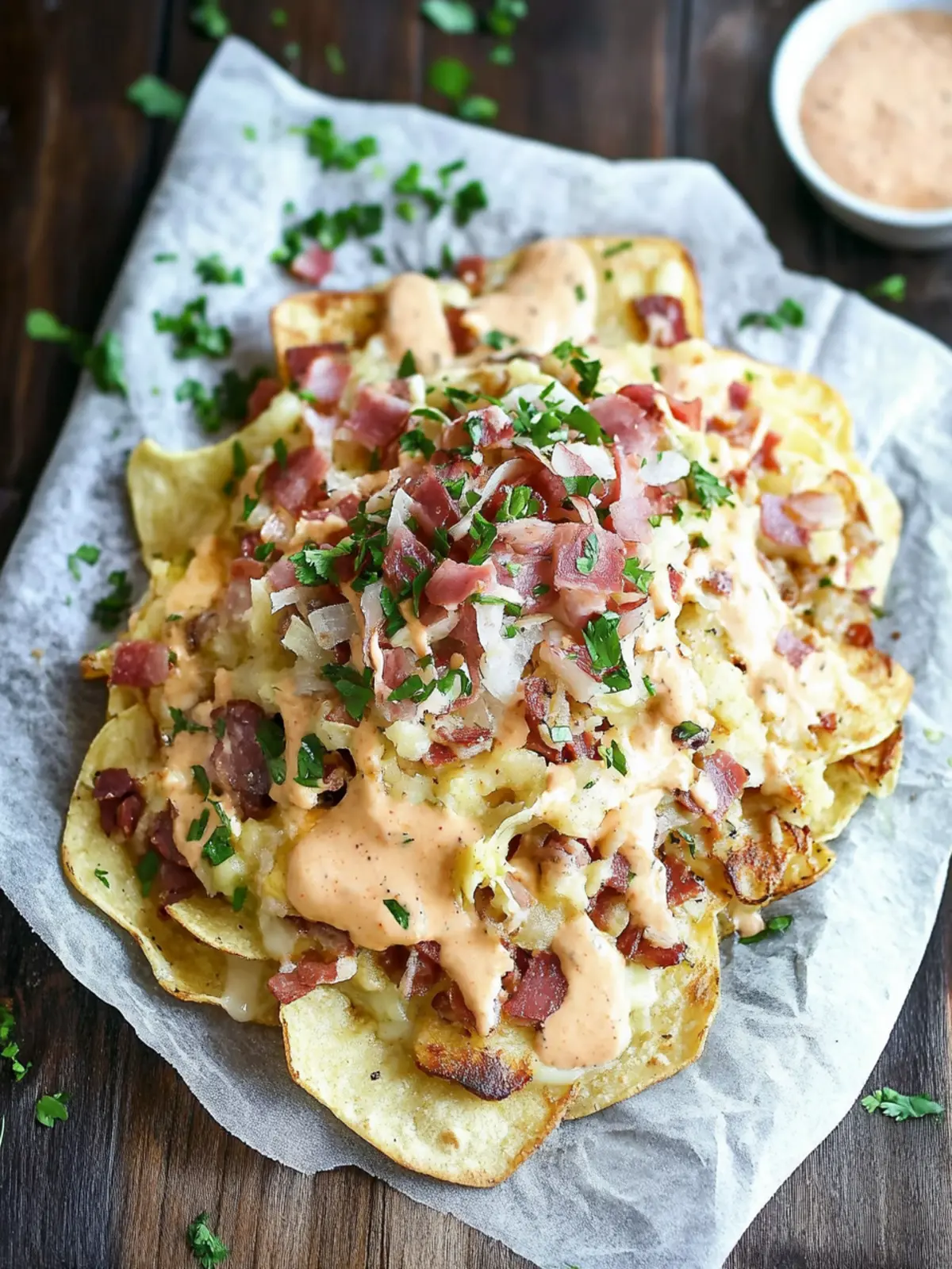 Reuben-Topped Irish Nachos