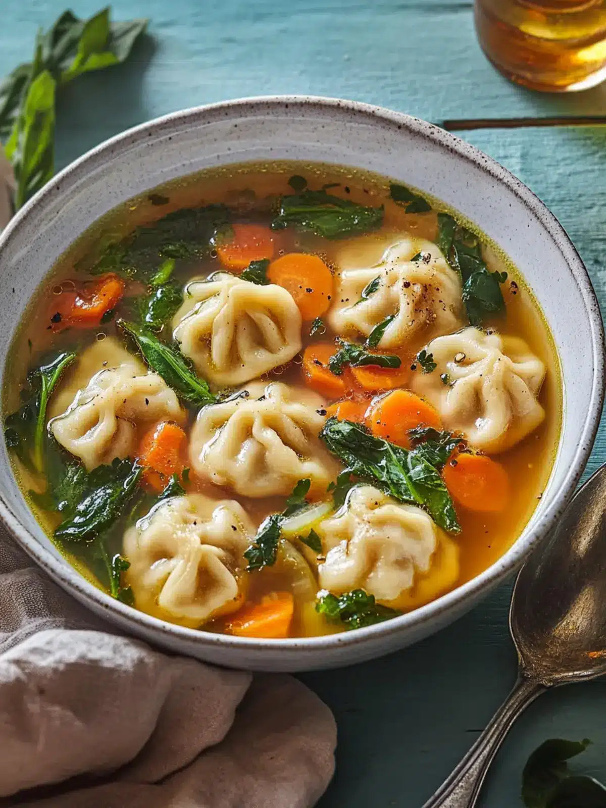 Vegetable Soup with Dumplings