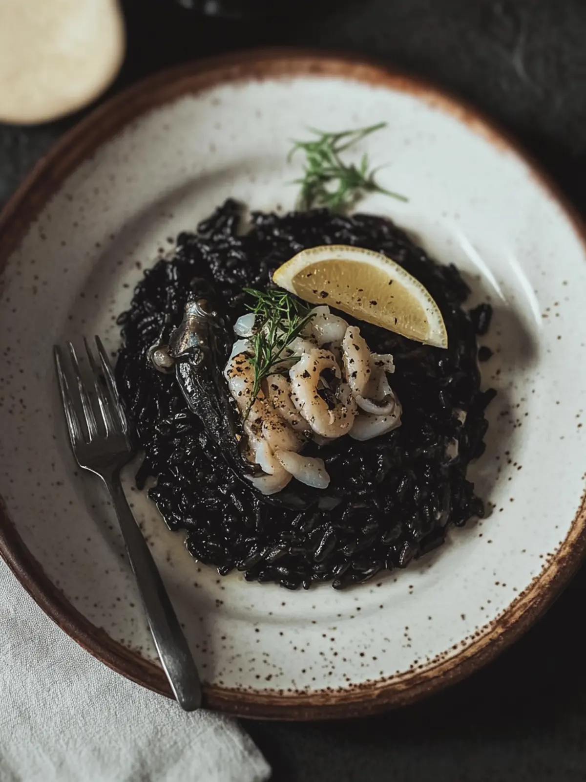 Black Cuttlefish Risotto