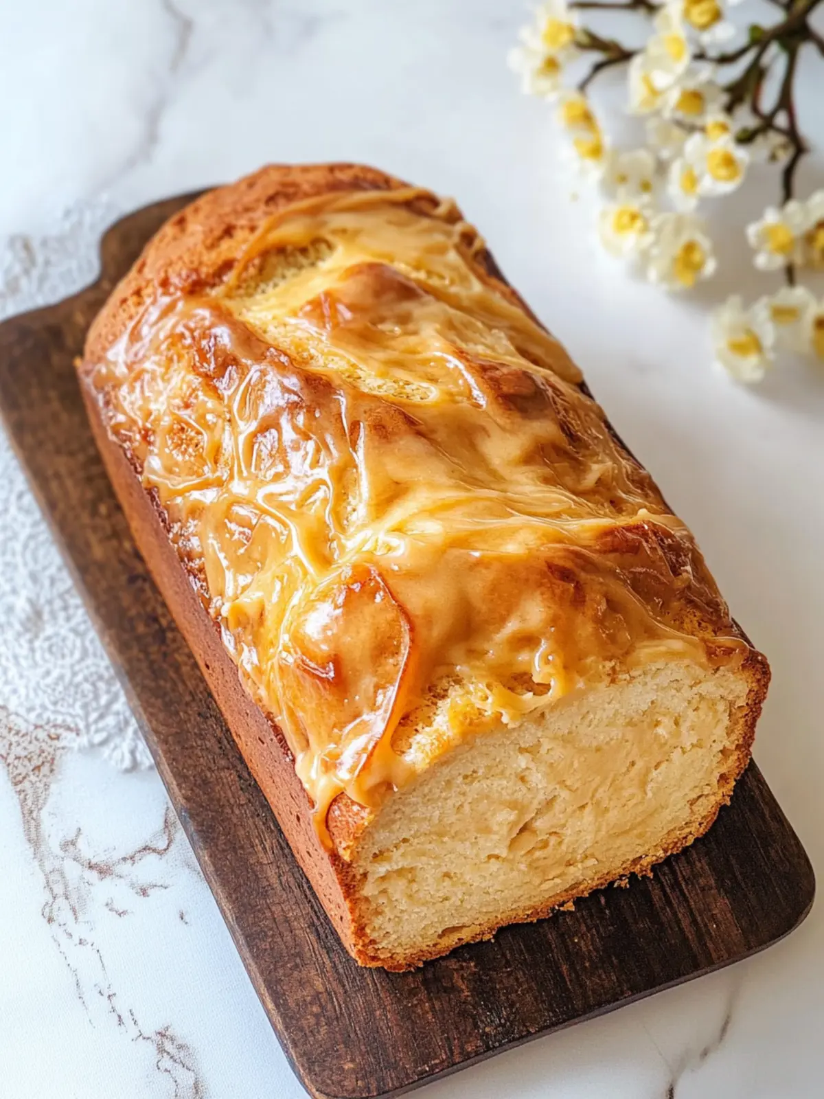 Caramel Cream Cheese Bread