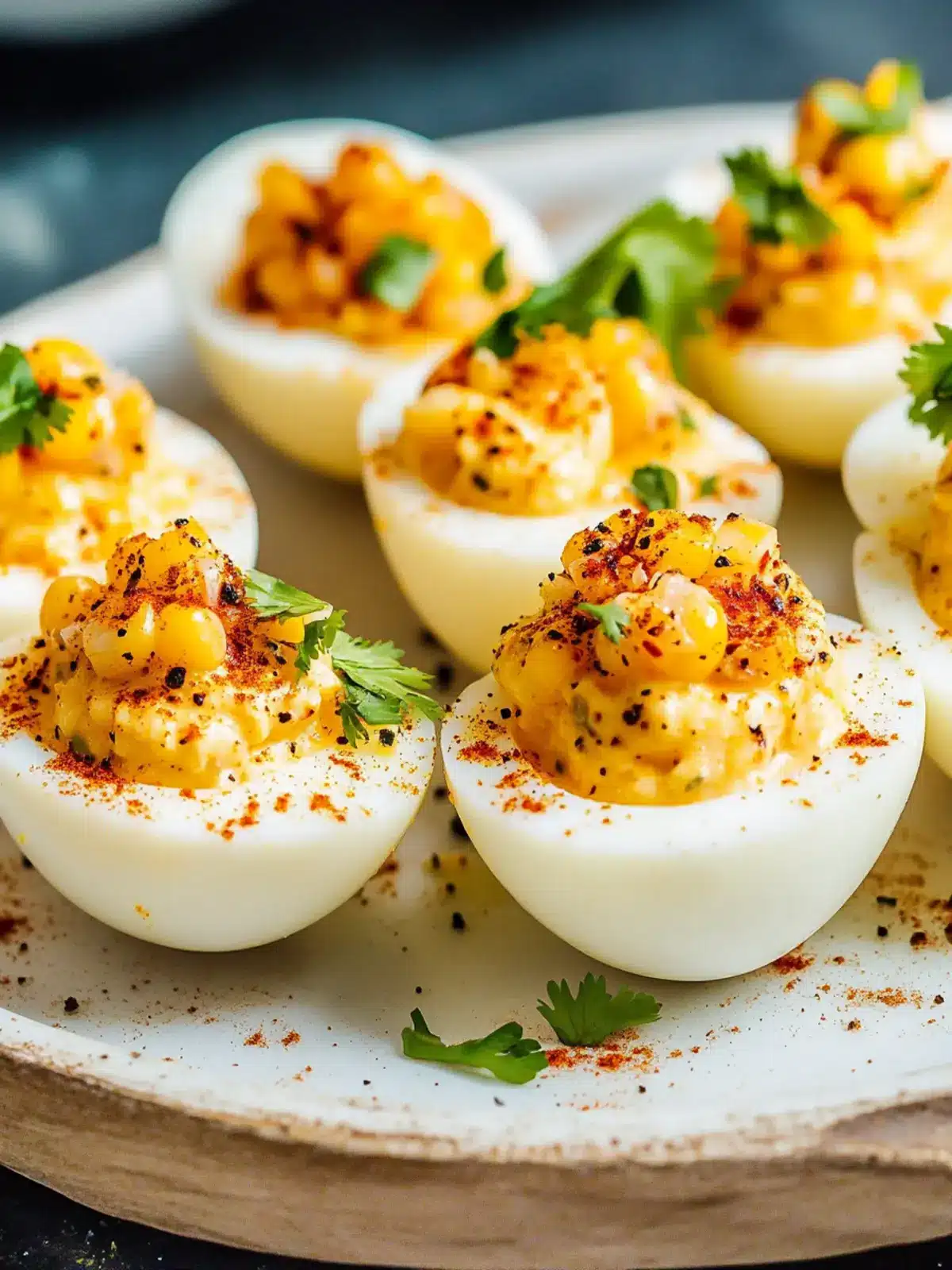 Mexican Street Corn Deviled Eggs That Steal the Party Show Mexican Street Corn Deviled Eggs