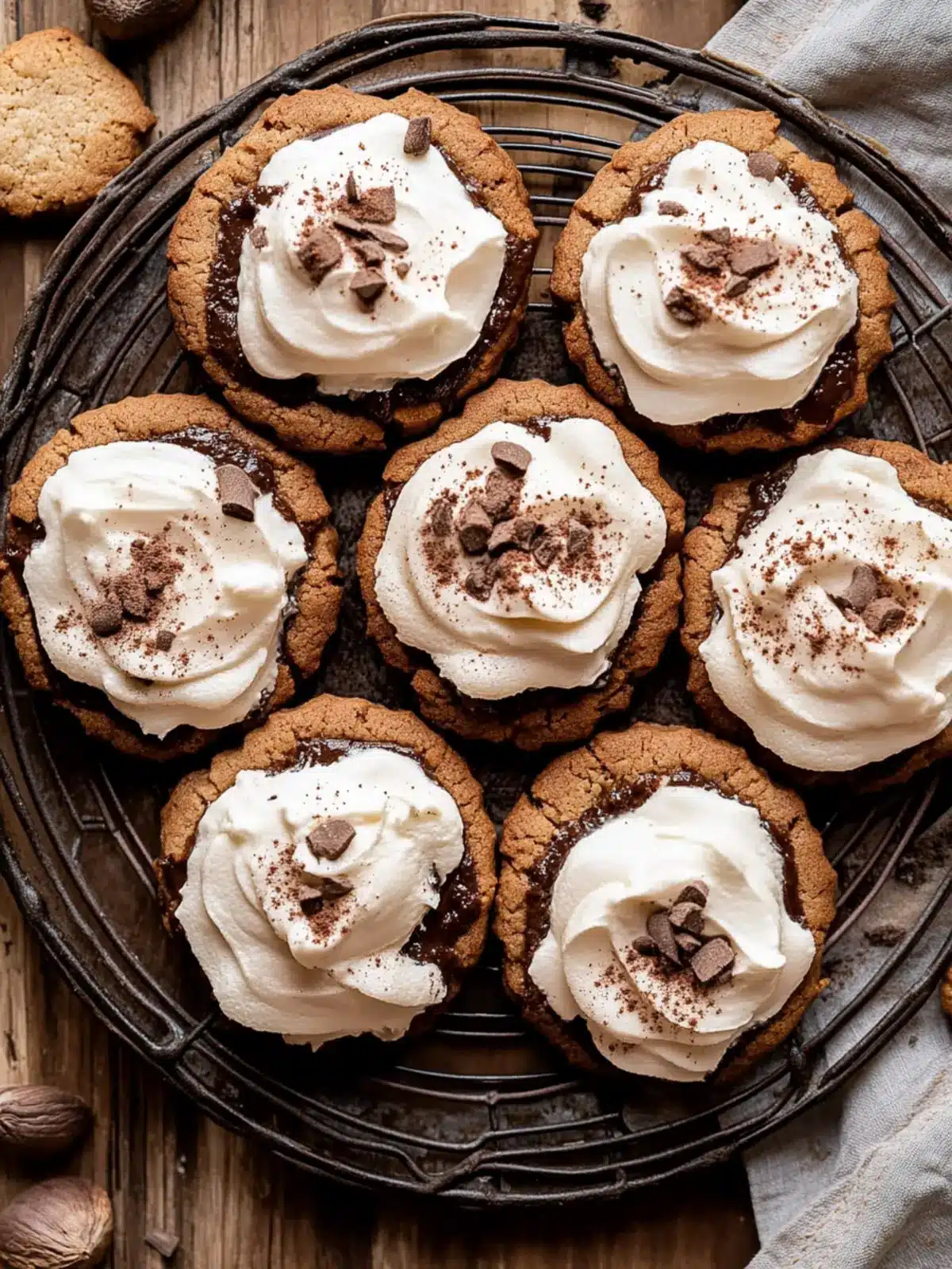 French Silk Pie Cookies