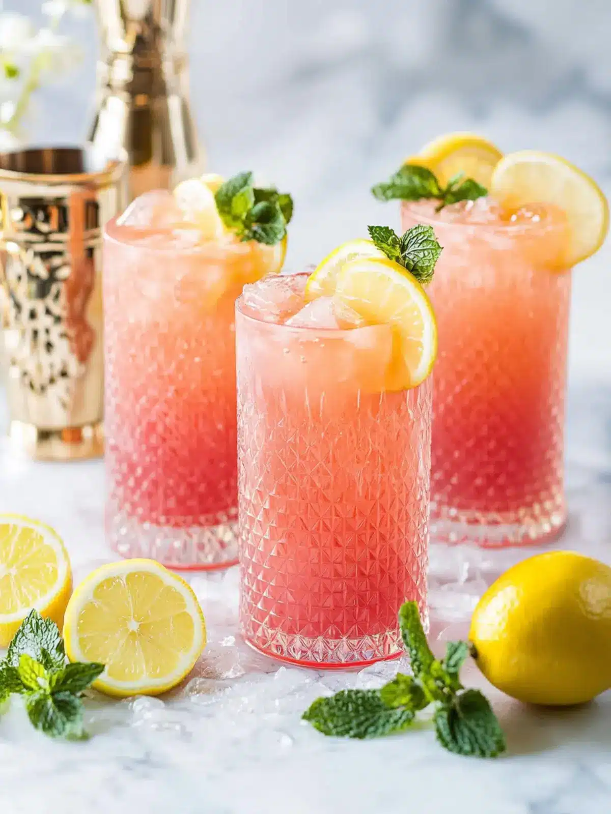 Guava Mocktails With Lemon