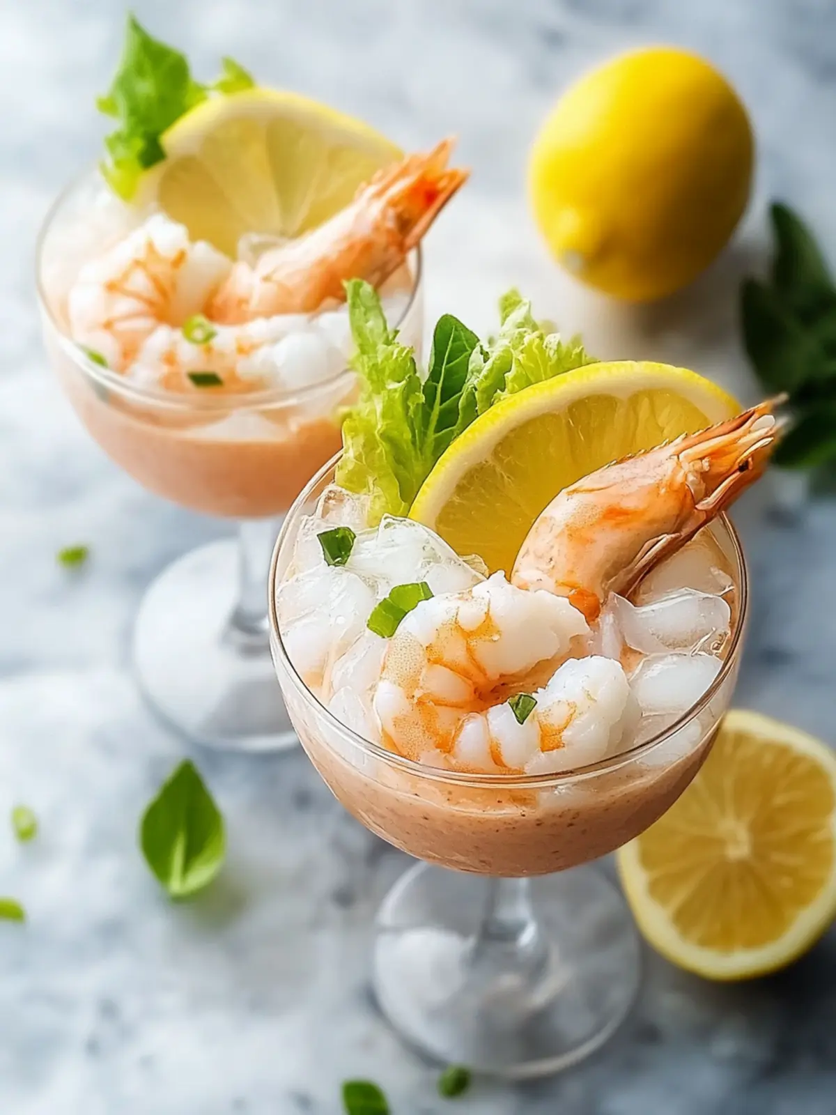 Delicious No-Mayo Salmon and Prawn Cocktail for Your Cravings No-Mayo Salmon and Prawn Cocktail