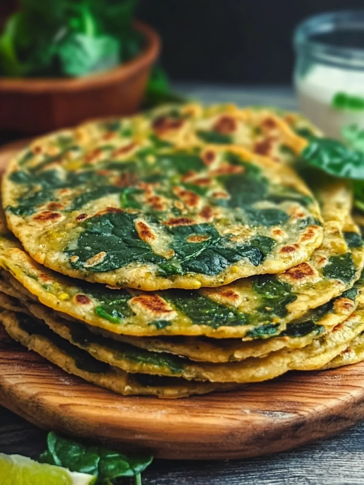 Lentil Spinach Flatbread That's Easy and Irresistibly Delicious Lentil Spinach Flatbread