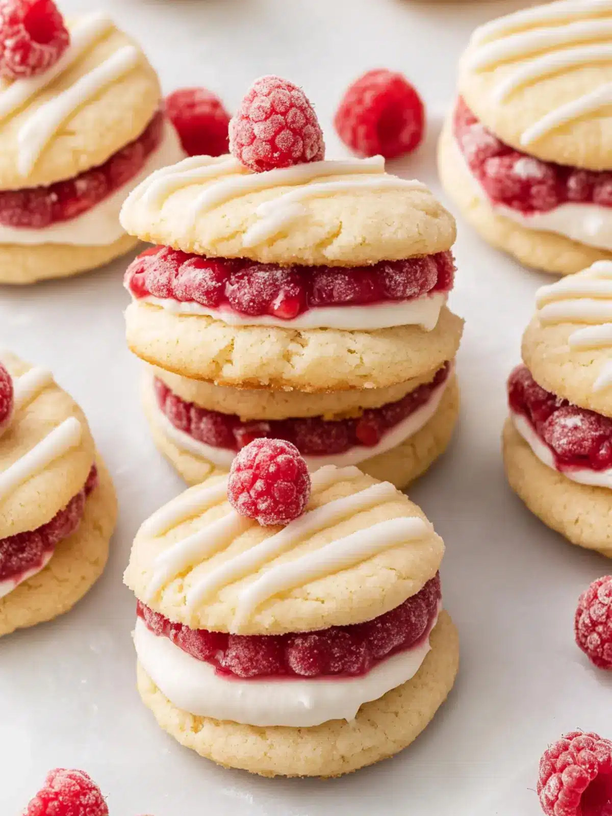 Raspberry Sandwich Cookies that Wow at Every Gathering Raspberry Sandwich Cookies