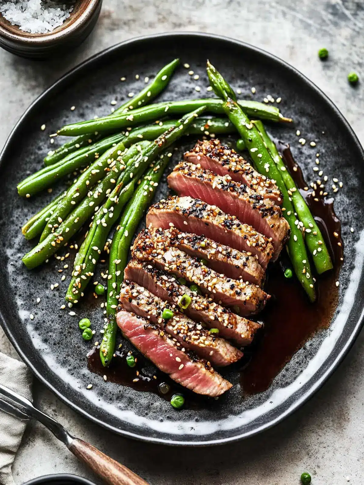 Sesame Crusted Tuna Steaks