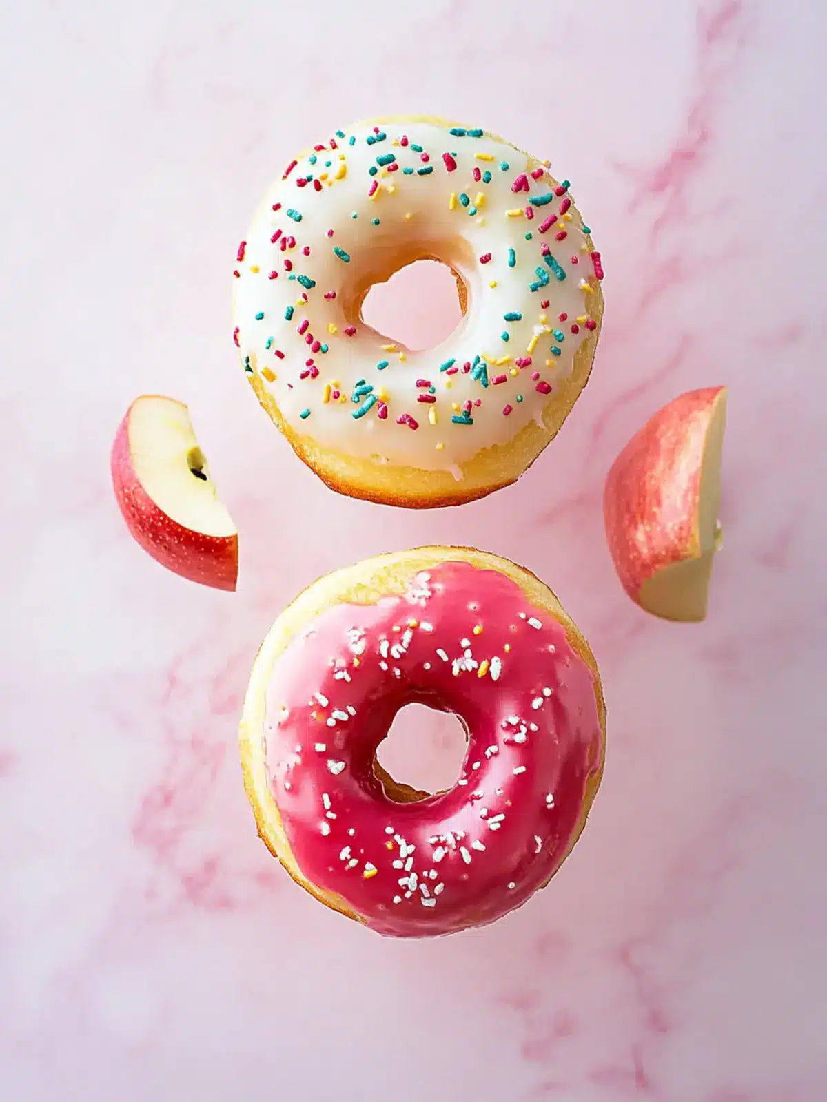 Apple Fruit Donut