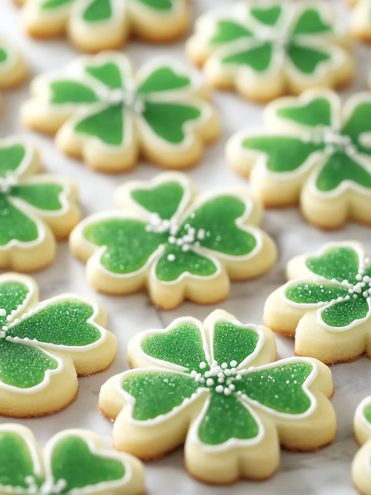 Delicious St. Patrick’s Day Shamrock Sugar Cookies Recipe St. Patrick’s Day Shamrock Sugar Cookies