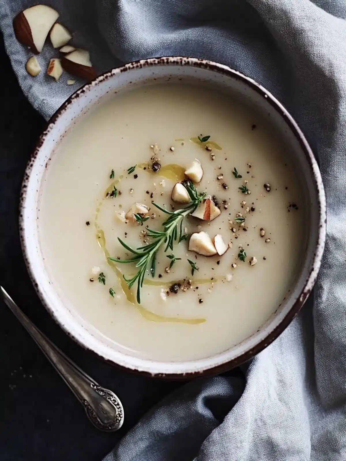Hazelnut Parsnip Soup