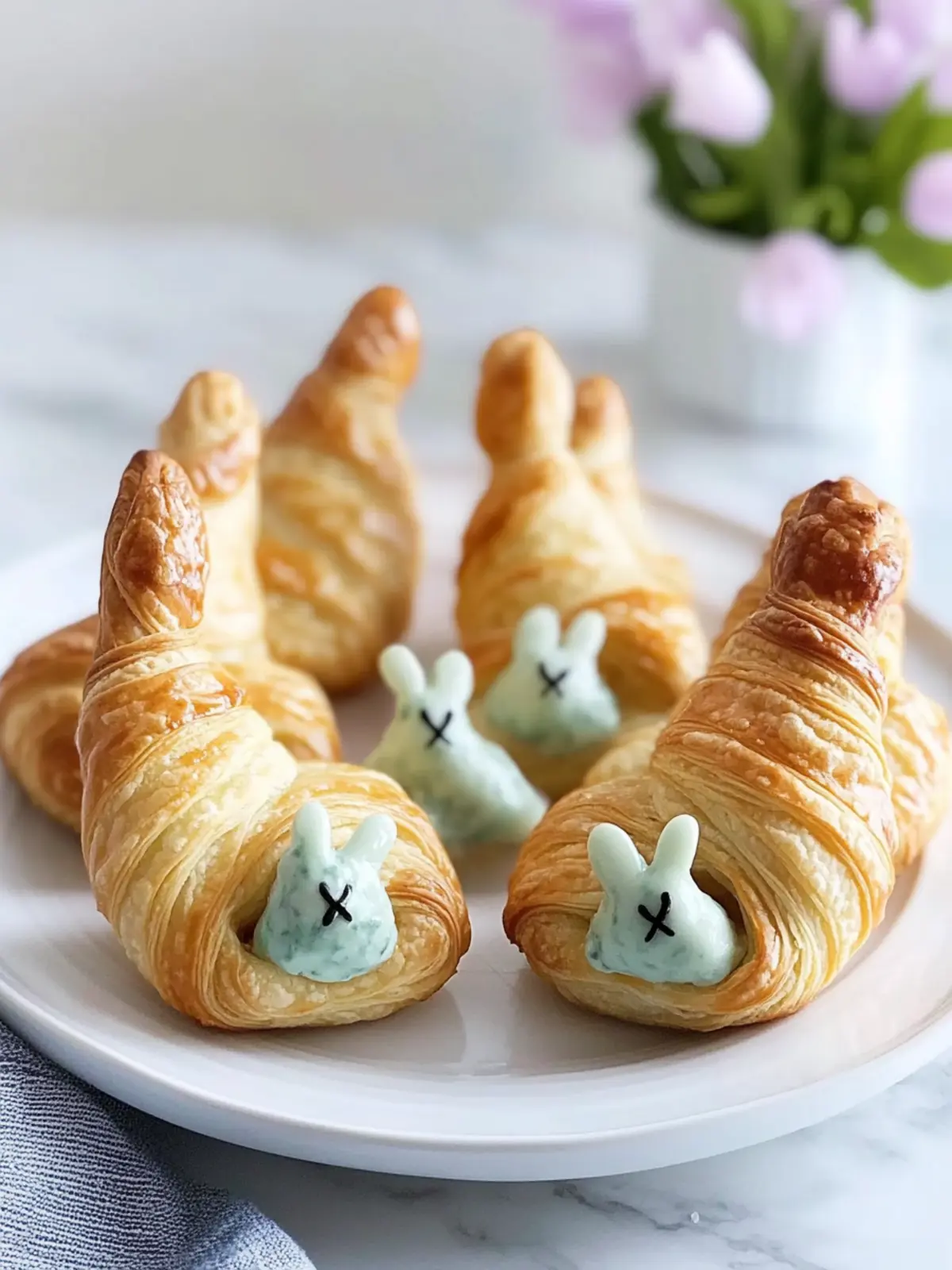Easter Bunny Crescent Bites: Fun and Easy Spring Delights Easter Bunny Crescent Bites