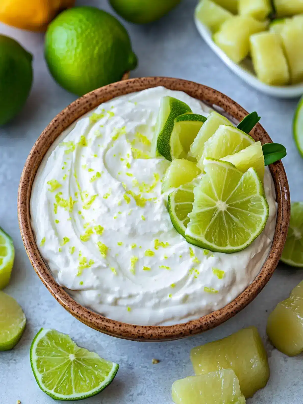 Zesty Key Lime Pie Fruit Dip Perfect for Your Next Gathering Key Lime Pie Fruit Dip