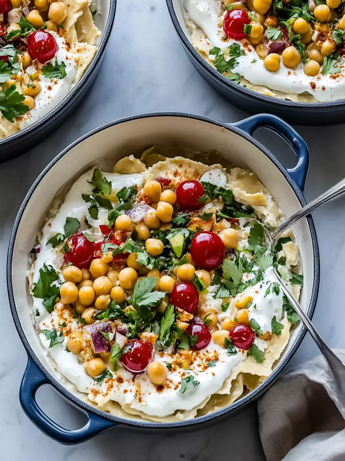 Chickpea Yogurt Fatteh