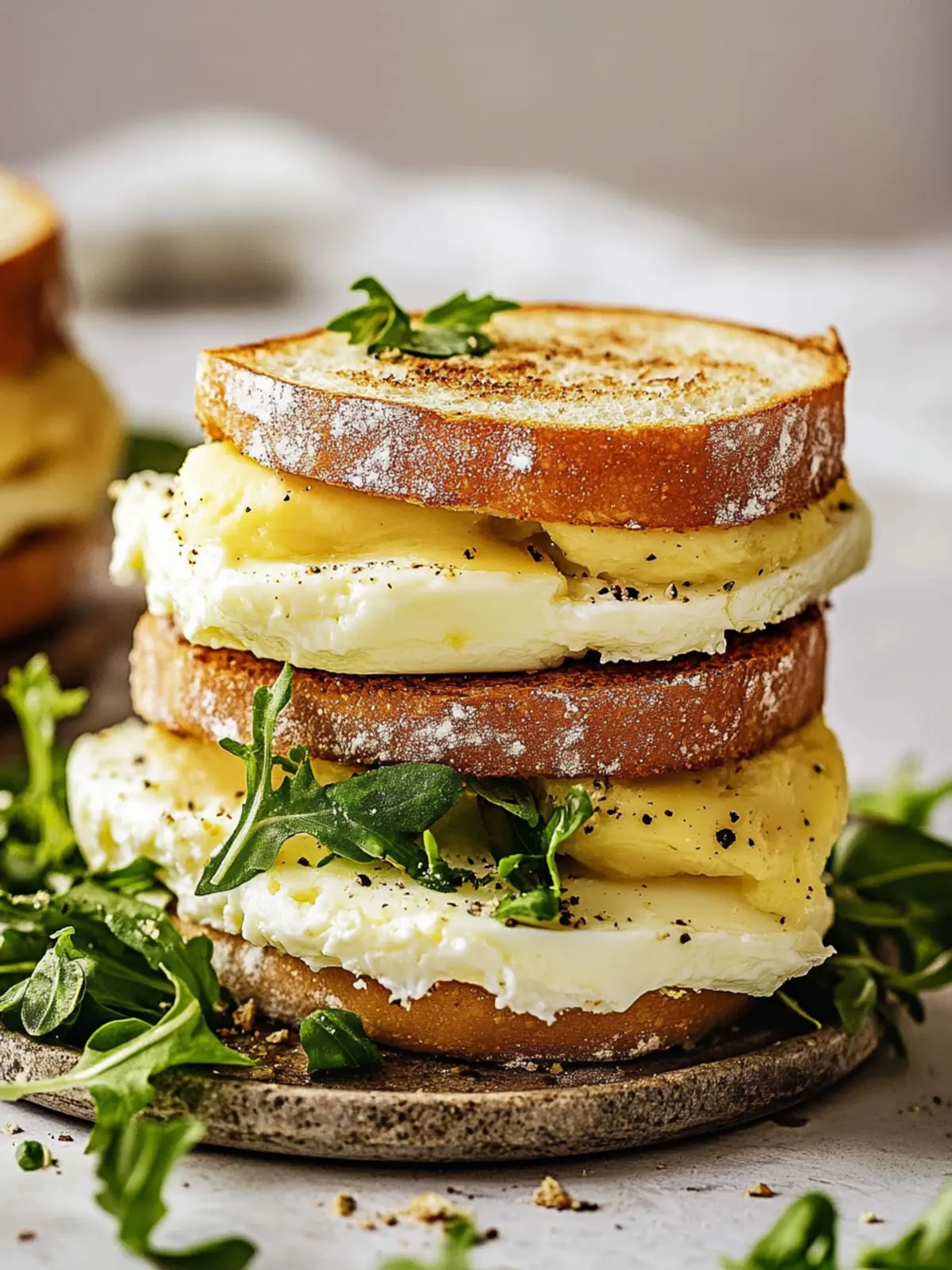 Fluffy Egg Sandwiches