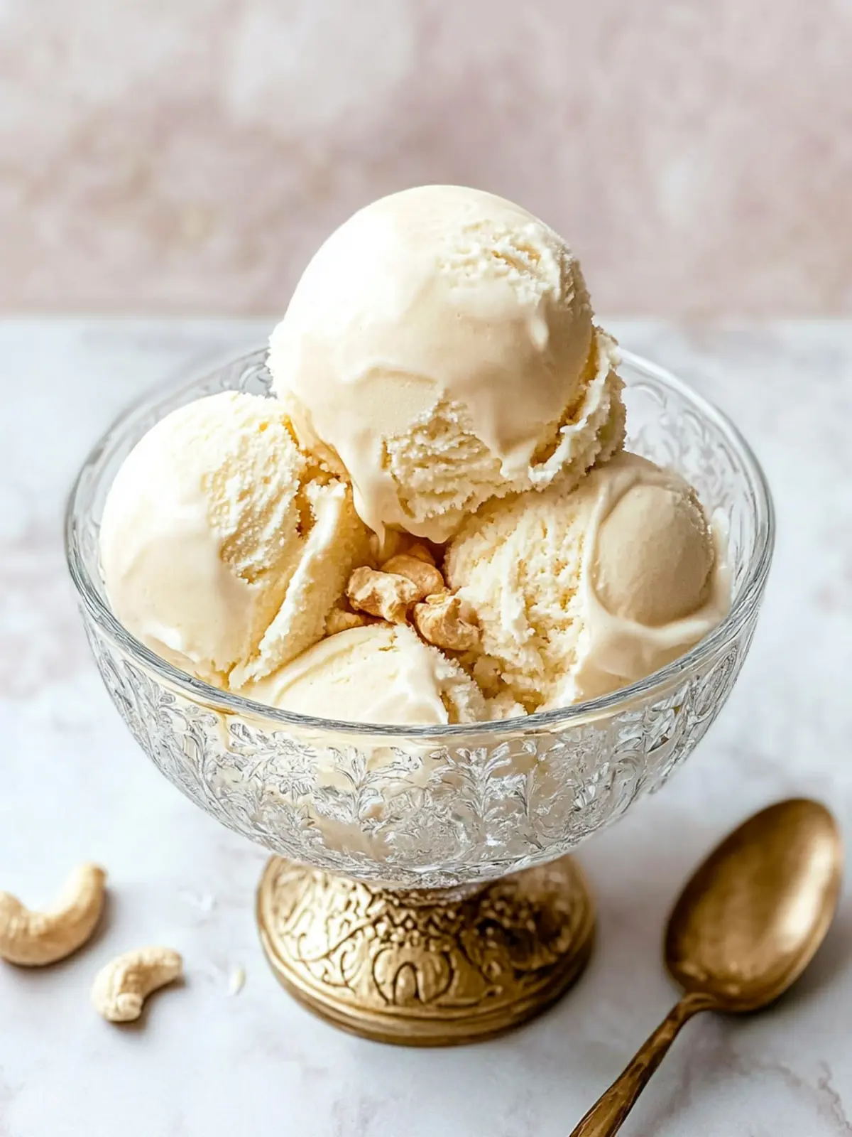 Vegan Cashew Ice Cream